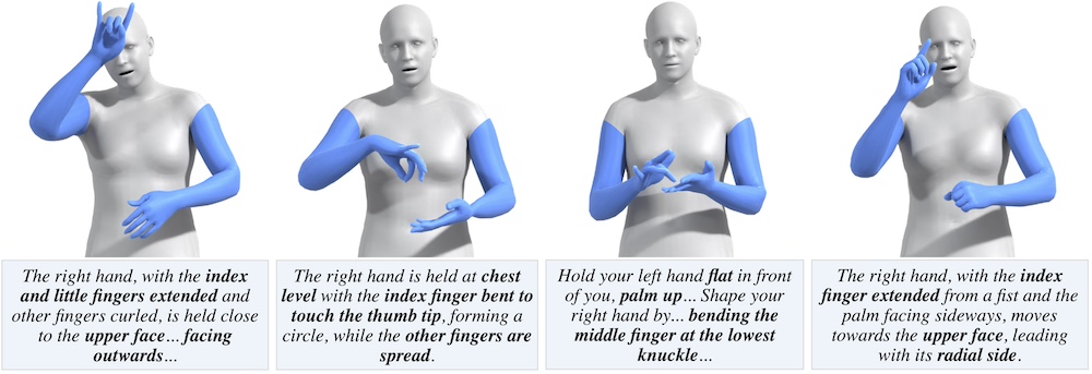Text-Driven 3D Hand Motion Generation from Sign Language Data